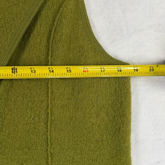 NTCO Nomadic Traders Wool Vest Women's Sz M Asymmetrical Green Fairy Whimsigoth - Picture 15 of 16